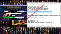 New LOL League Of Legends RP and IP Points Generator 2014 Update Download link