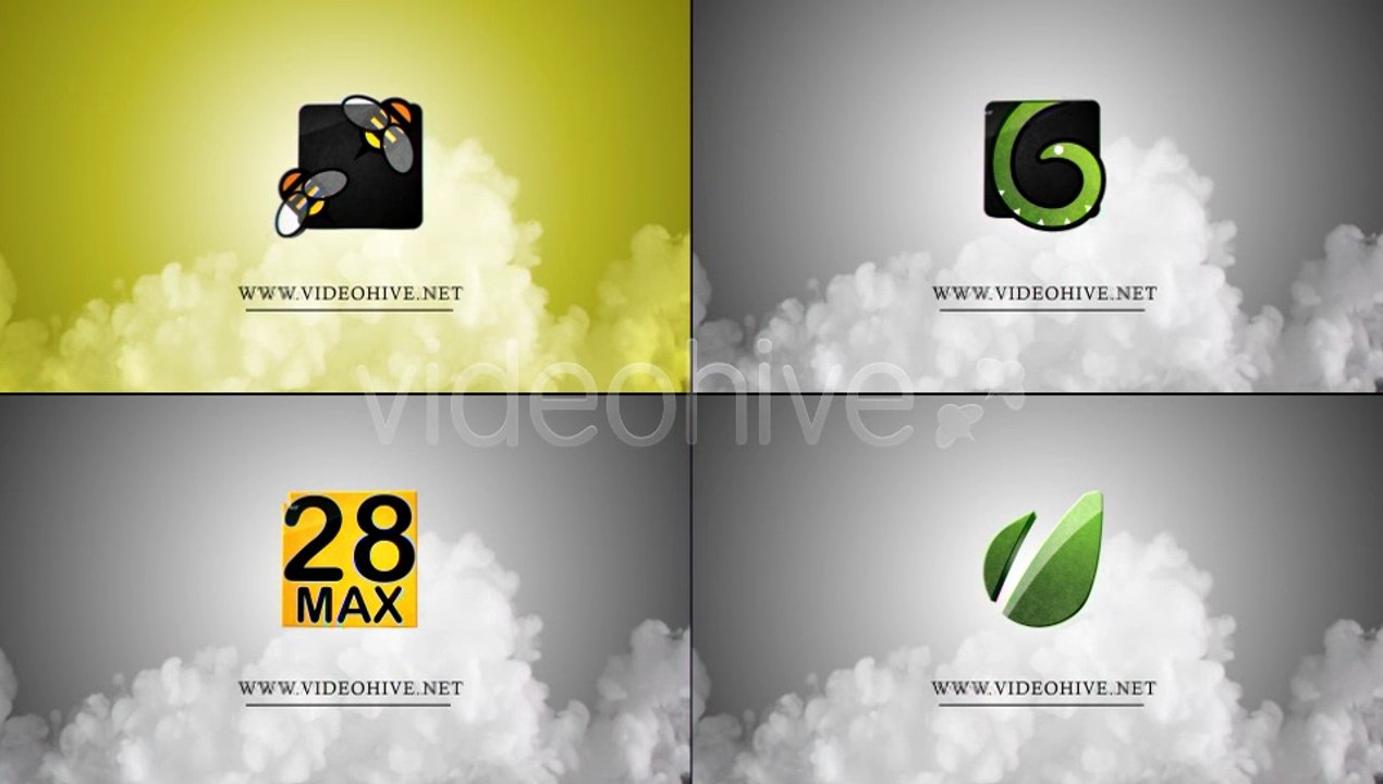 Cloudy Logo Reveal