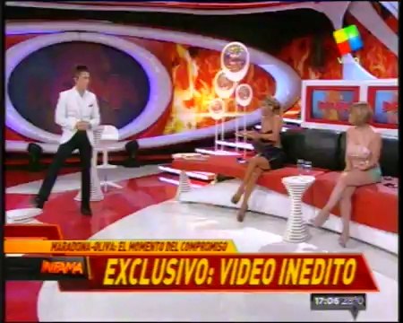 Compromiso Diego Maradona Rocío Oliva