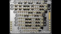 Odo DreamDrums - Free VST plugin drum machine - vstplanet.com