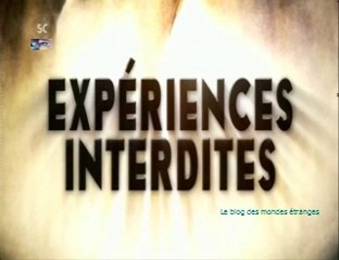 Expériences interdites- épis.3(fiction)