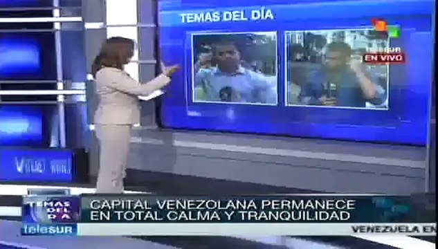 Reina la calma en Caracas pese a concentraciones de la oposición