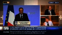 Le Soir BFM: François Hollande a-t-il su charmer les investisseurs étrangers lors du conseil stratégique de l'attractivité ? - 17/02 4/5
