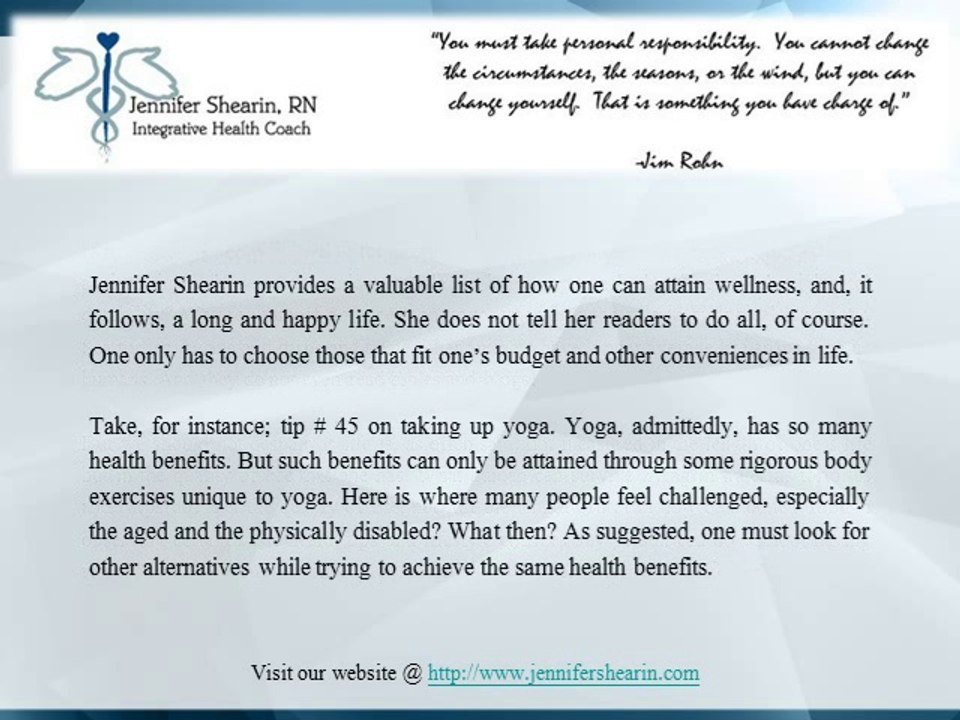 Jennifer Shearin Group Wellness Coaching - Road to Wellness Less Travelled