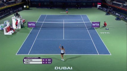 WTA Doha: Cirstea bt Vinci (6-4 6-3)