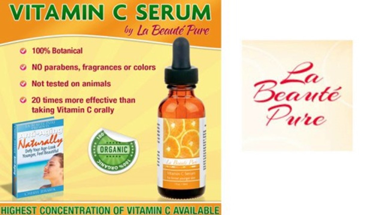 La Beaute Pure All  Natural Vitamin C Serum Vitamin C