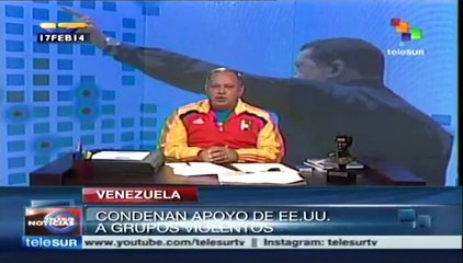Grupos opositores no tienen autorización de entrar en Caracas: Cabello