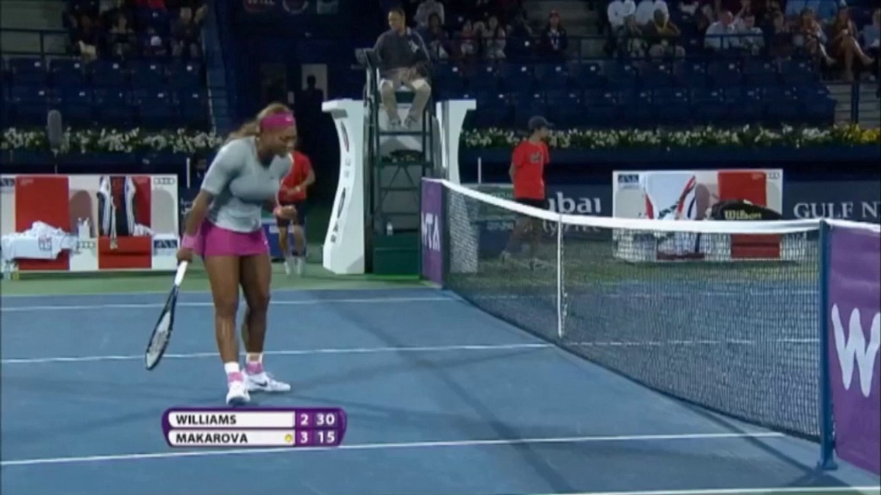 Dubai: Williams erst schwach, dann überragend