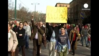 Bosnia: Peaceful protests on the streets of Sarajevo