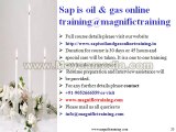 Sap is oil & gas online training