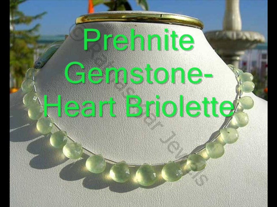 Prehnite Gemstone Beads