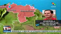 Gobernador de Táchira denuncia actos de violencia en su entidad