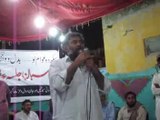 Jalsa Future Colony Landhi Karachi address by Altaf Shakoor president Pasban Pakistan