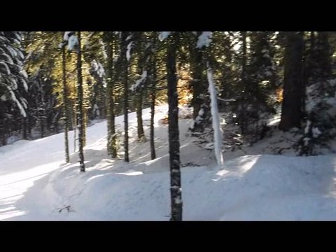 ski de fond a autrans en musique