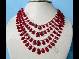 Descargar video: Ruby Gemstone Beads Wholesale