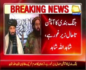 We are serious about peace talks: Shahidullah Shahid