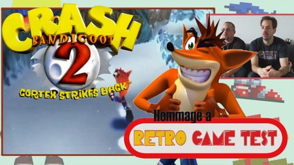 Crash Bandicoot 2 "Playstation" Hommage à Retro Game Test - REVIEW fr vf