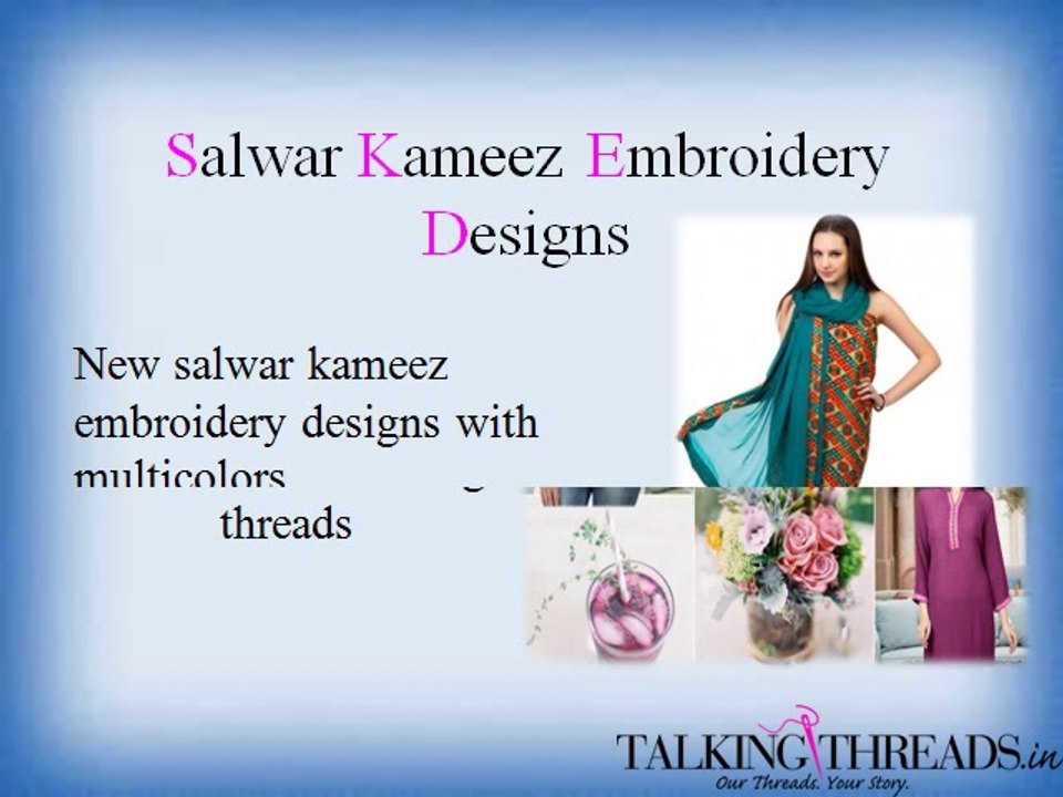 Buy Online Designer Sarees and Salwar Kameez on talkingthreads