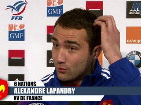 Avant match Galles-France - Debaty-Lapandry - RBS 6 Nations 2014