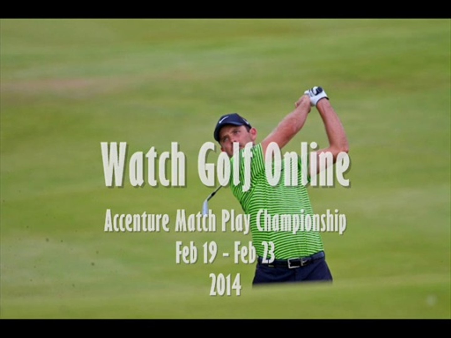 watch match play golf online
