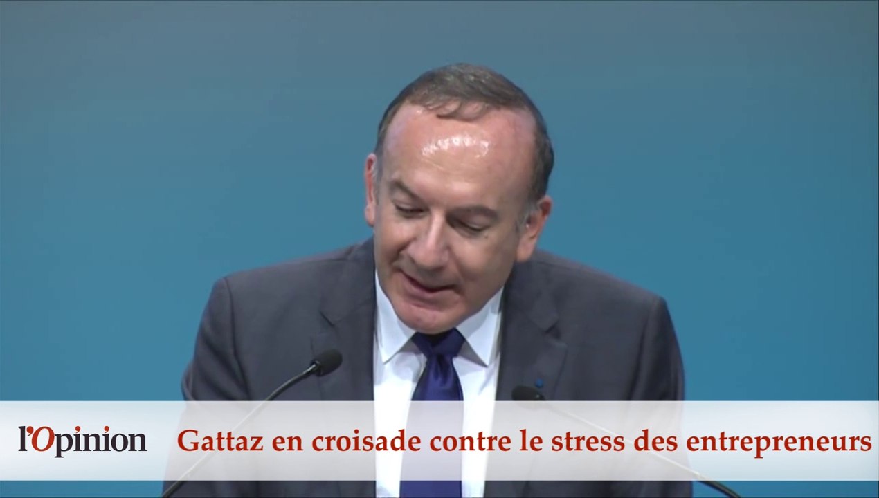 60’’ : Gattaz contre les lois qui "stressent" l'entreprise
