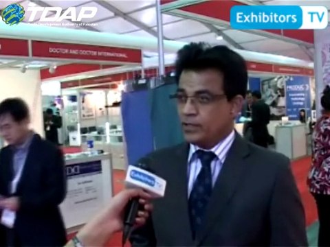 Pakistan Pavilion at 39th Arab Health 2014 - Dubai UAE (Exhibitors TV Network)