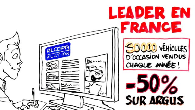 Ventes aux encheres de voitures d'occasion avec Alcopa Auction