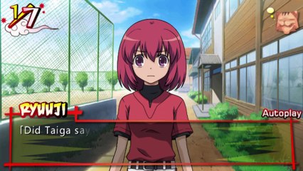 Toradora Portable Walkthrough part 04 Taiga Normal End [HD 1080p] (PSP)