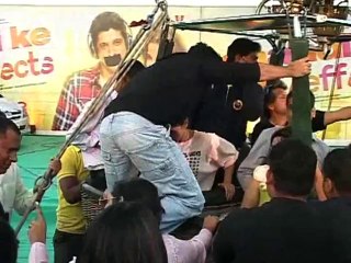 Hot air balloon refused to lift Vidya