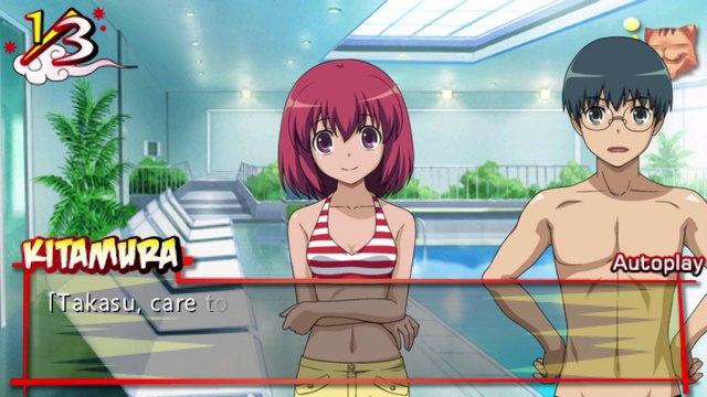 Toradora Portable Walkthrough part 07 Minori Normal End [HD 1080p] (PSP)