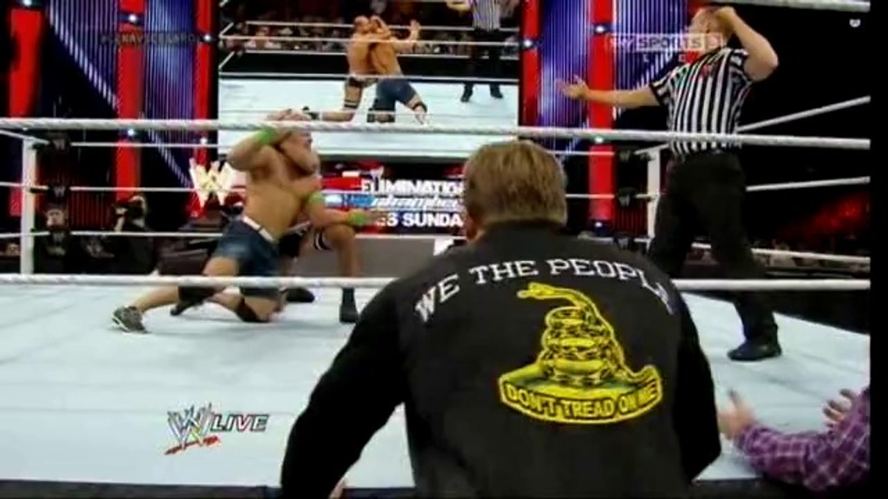 John Cena vs Cesaro - RAW 2014.02.17