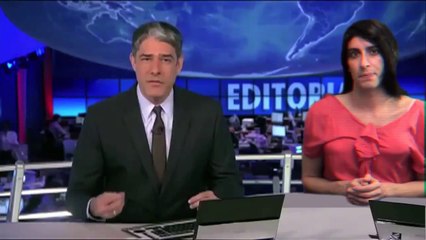 William Bonner é corrigido ao vivo