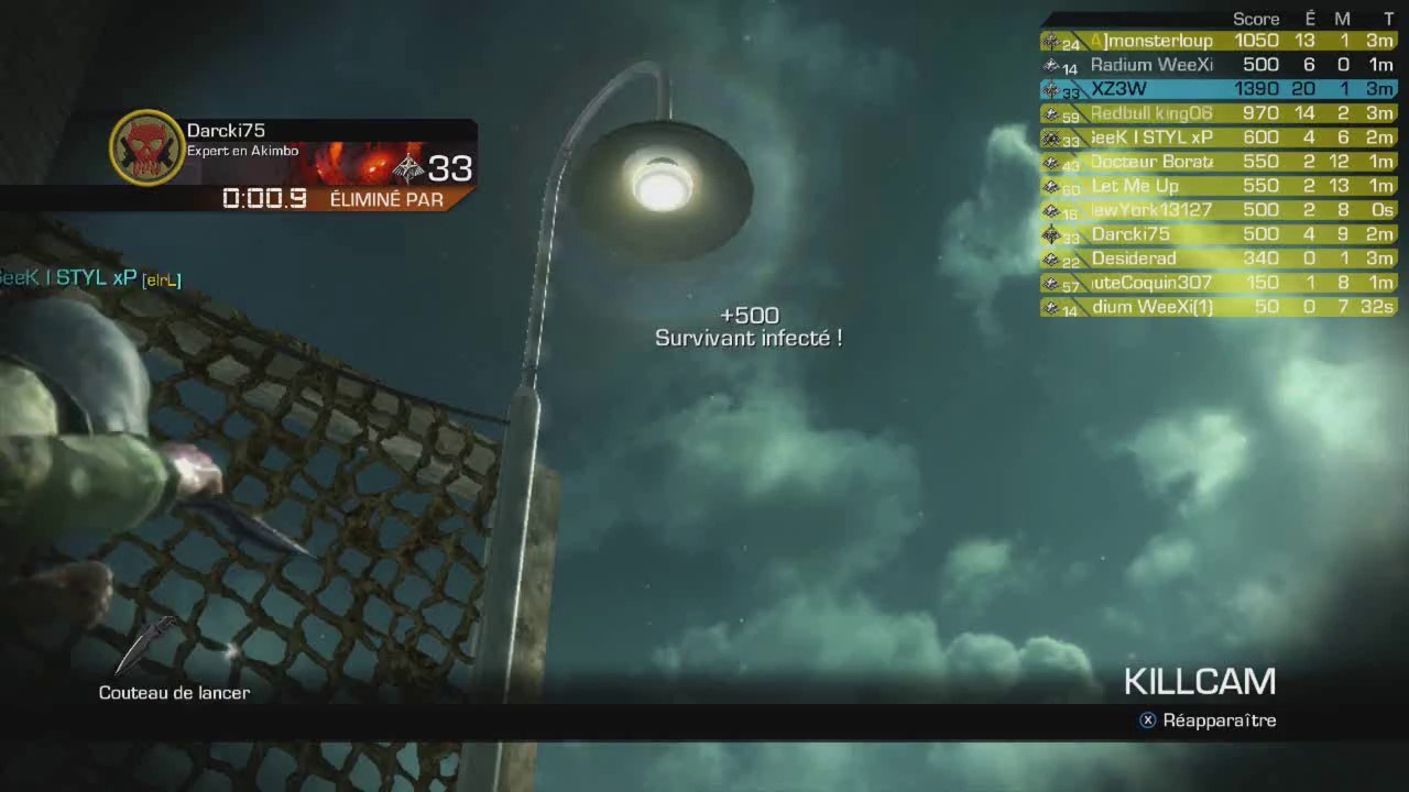 K.E.M au Sniper en Infectés? (CoD Ghosts)