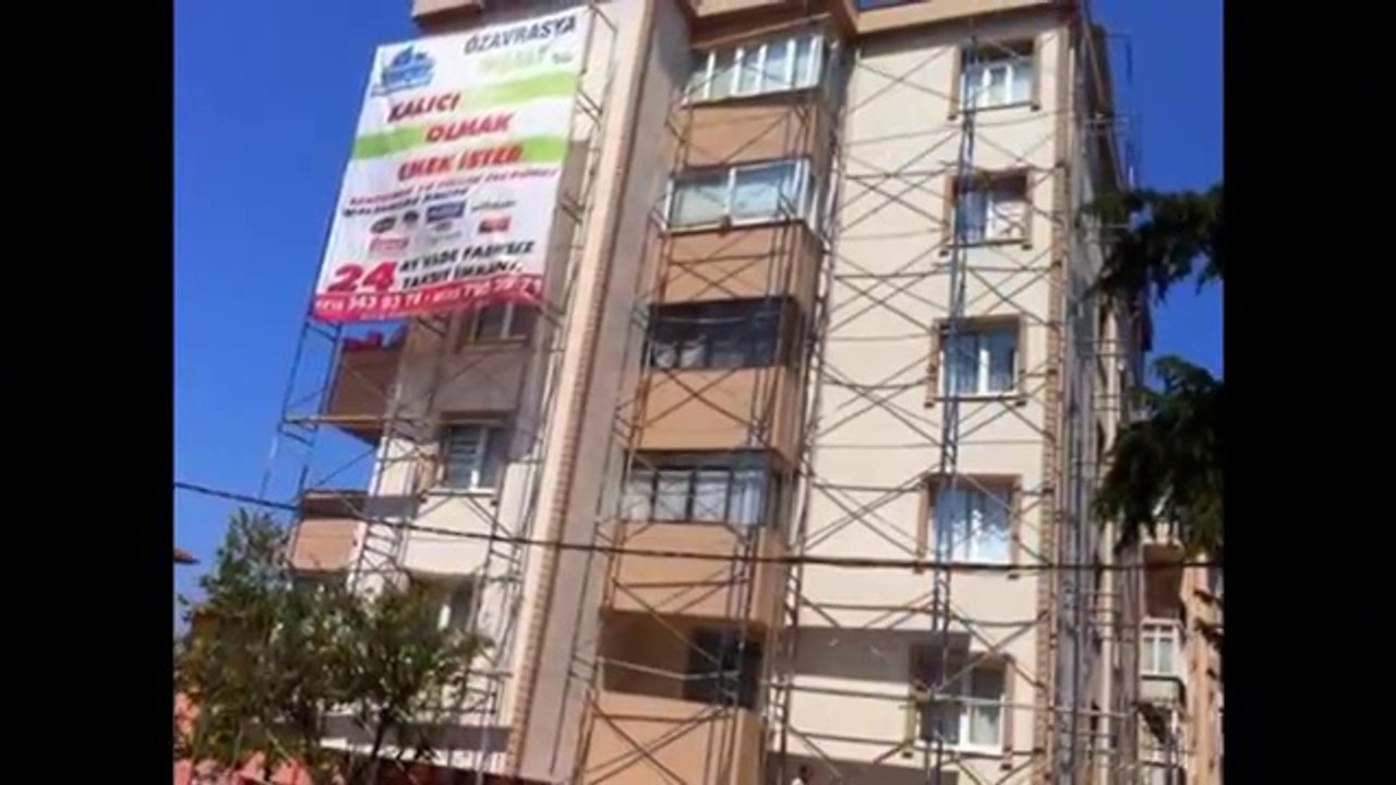 BOSTANCI DIŞ CEPHE  MANTOLAMA ozavrasyainsaat dev kampanya mantolama peşin fiyatına 24 ay taksit