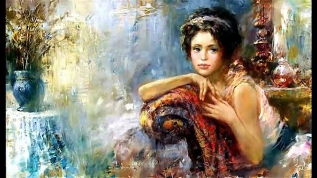 Stanislav Sugintas - painting...(music Giovanni Marradi)... ...