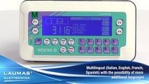 WDESKG – ABS weight indicator with LCD graphic display IP67 protection rating - LAUMAS