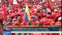 Chavistas responden con música y concordia a fascistas venezolanos