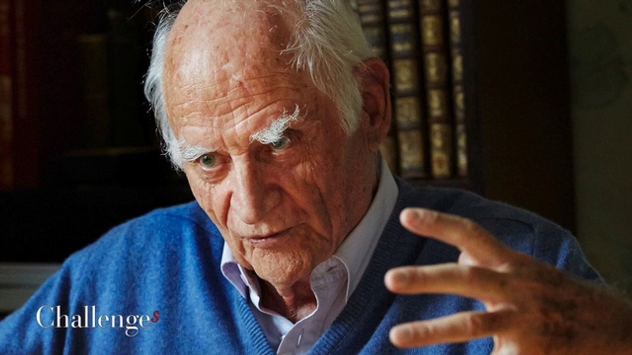 Séance photo avec Michel Serres, par Bruno Levy