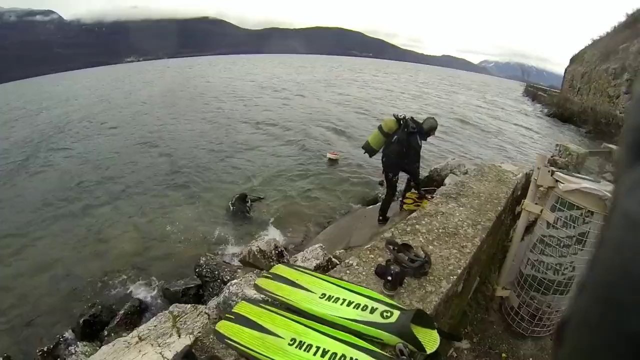 Lac du Bourget - La Pierre à Bise   2014-02-16