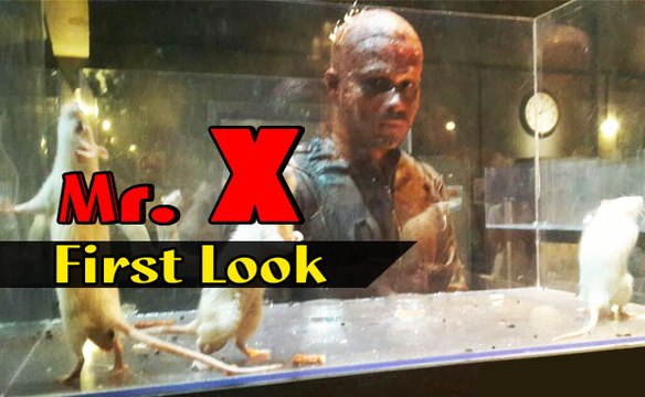 Emraan Hashmi's Mr X first look - Bald & Black Beast !!