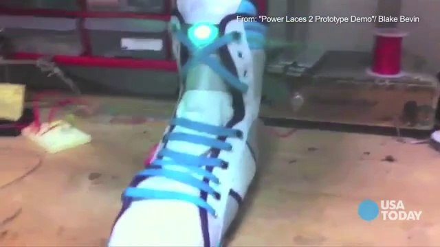 Nike to unveil 'Back to the Future' self-tying power laces in 2015