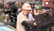 Un diputado ucraniano, testigo de los primeros muertos en la protesta del martes en Kiev