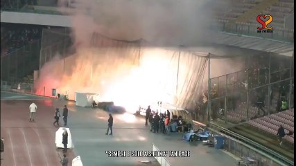 NAPOLETANI CANTANO "ROMANO BASTARDO" MA A LORO NIENTE SQUALIFICA