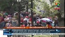 Estudiantes bolivarianos manifiestan en Caracas su apoyo al Presidente