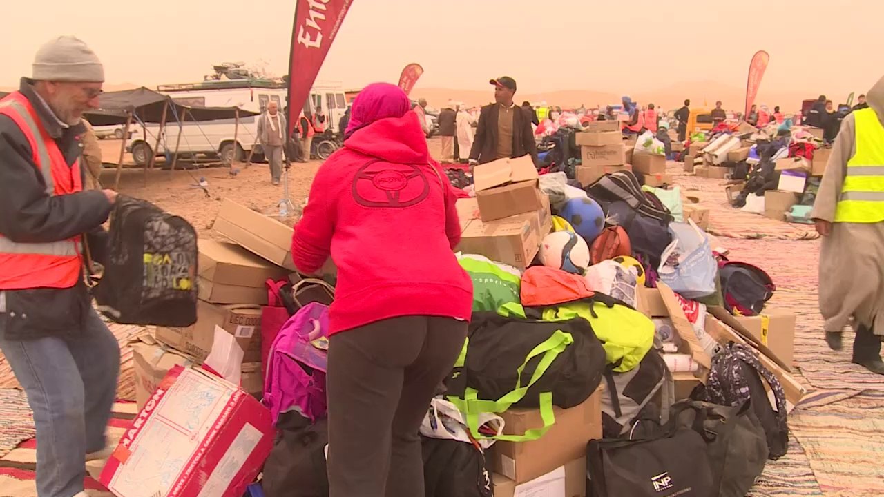 Deuxième Live Raid 4L Trophy 18/02 2014 en direct du Maroc