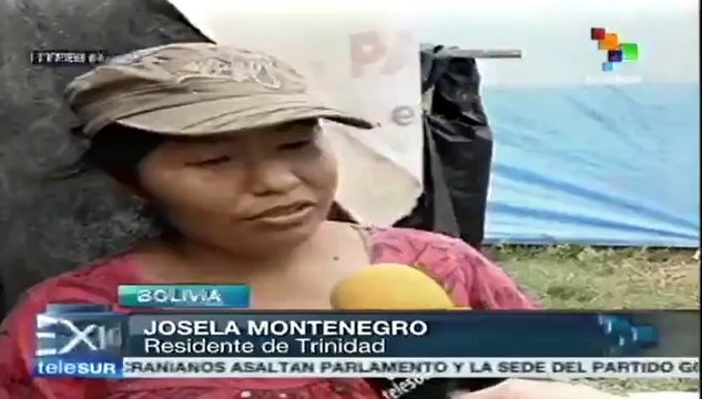 Aumenta número de damnificados y muertos por lluvias en Bolivia