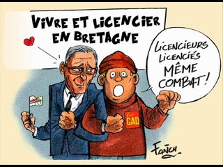 "Faire Eclater l'Etat Nation"_Grand Patronat et Bonnets Rouges_Autonomisme Breton, Régionalisme et Collaboration (voir info en dessous)
