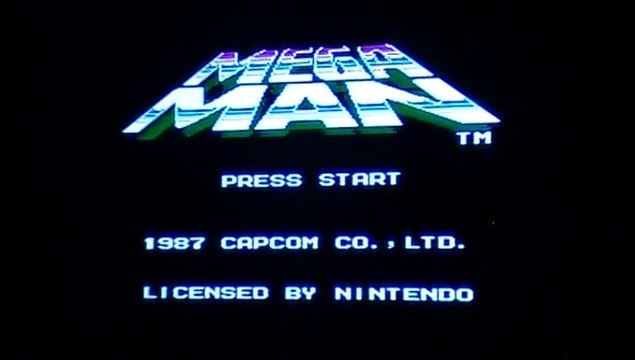 test megaman sur nes (chaine retrogaming a l'arrache)