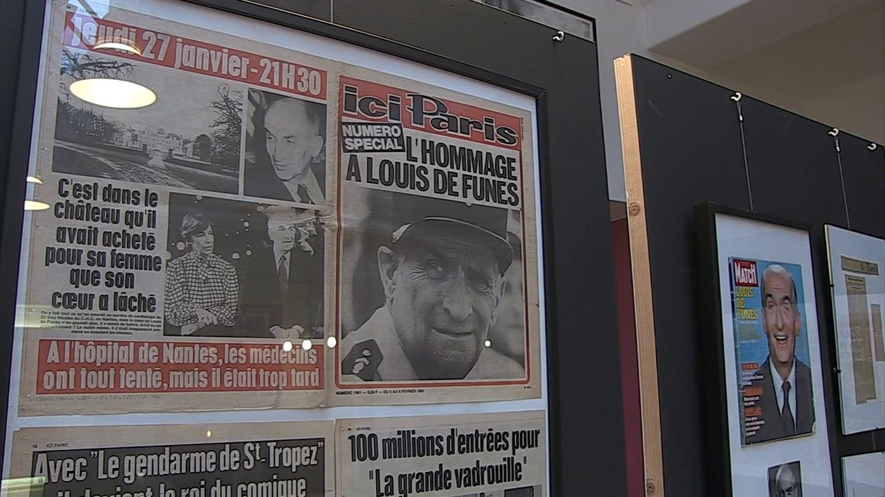 Exposition "De Funès, 100 ans" au Centre Culturel du Crous de Paris
