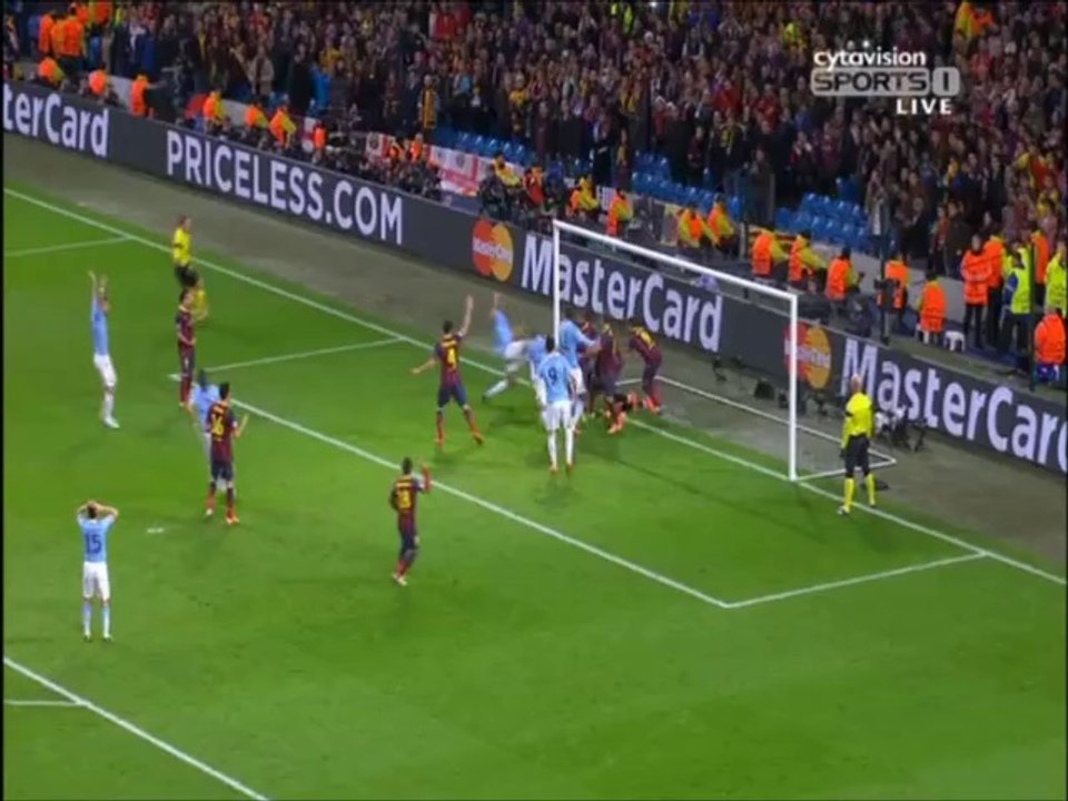 Σίτι-Μπαρσελόνα 0-0 Ημίχρονο